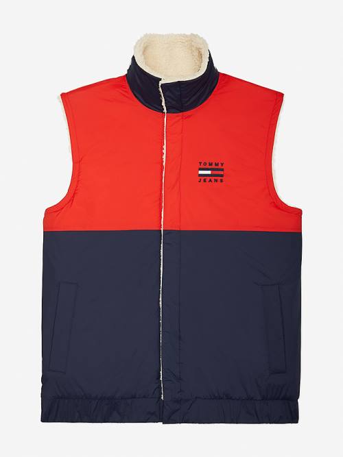 Tommy Hilfiger Adaptive Recycled Reversible Vest Jassen Heren Wit | TH604HAC