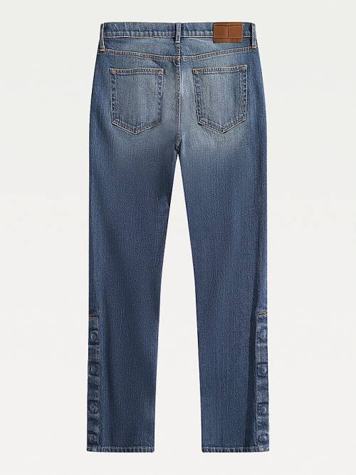 Tommy Hilfiger Adaptive Relaxed Jeans Heren Blauw | TH783NXP