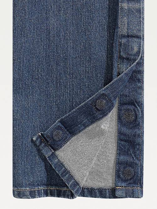 Tommy Hilfiger Adaptive Relaxed Jeans Heren Blauw | TH783NXP