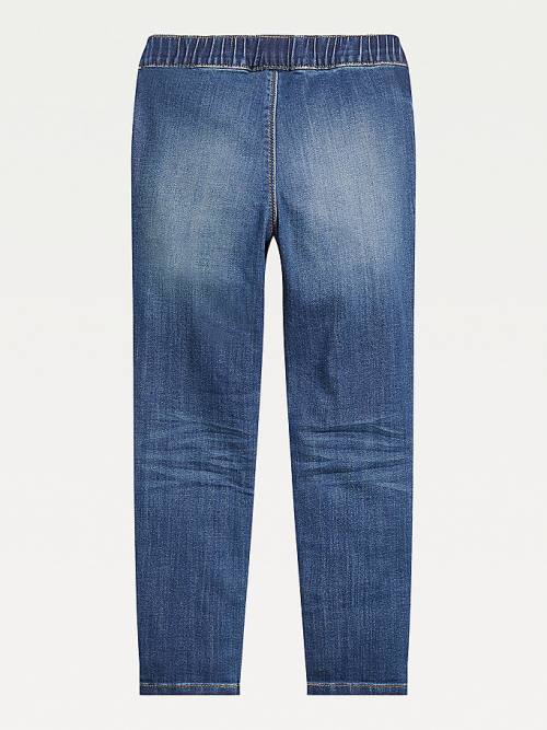 Tommy Hilfiger Adaptive Seated Fit Skinny Jeans Meisjes Blauw | TH521POT