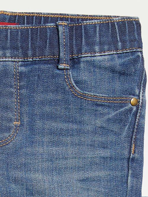 Tommy Hilfiger Adaptive Seated Fit Skinny Jeans Meisjes Blauw | TH521POT