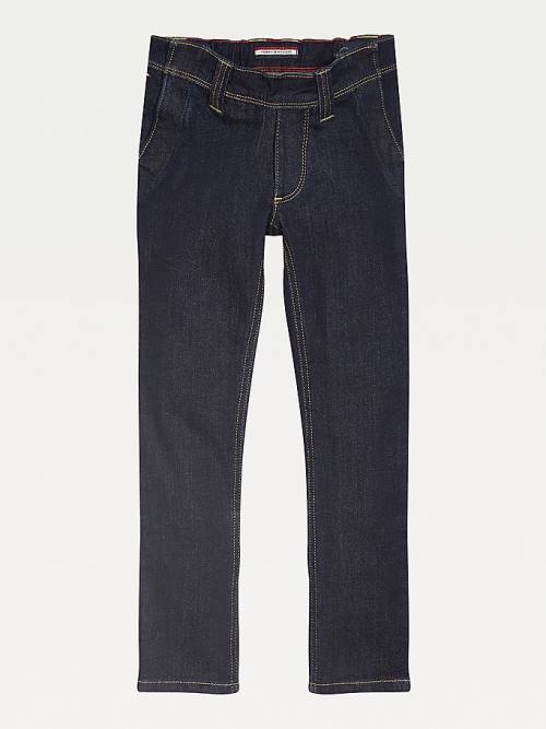 Tommy Hilfiger Adaptive Seated Fit Slim Straight Jeans Jongens Blauw | TH879PEB