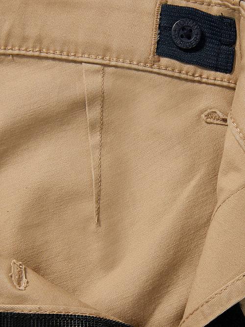 Tommy Hilfiger Adaptive Seated Fit Stretch Chinos Broek Jongens Khaki | TH143JHN