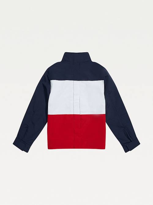 Tommy Hilfiger Adaptive Seated Wear Yachting Jassen Jongens Blauw | TH428DAY