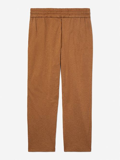 Tommy Hilfiger Adaptive Stretch Bay Joggers Broek Dames Bruin | TH927SVO