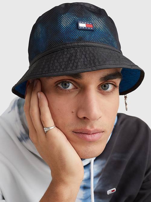 Tommy Hilfiger Adventure Reversible Bucket Hoeden Heren Zwart | TH431VNR