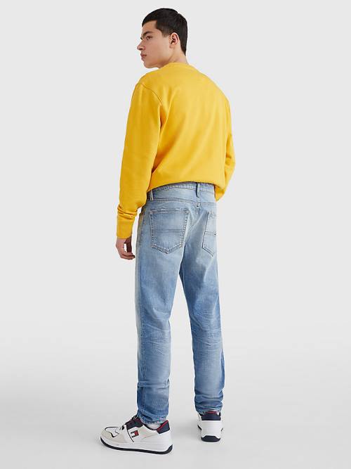 Tommy Hilfiger Austin Slim Tapered Jeans Heren Denim | TH082YCR