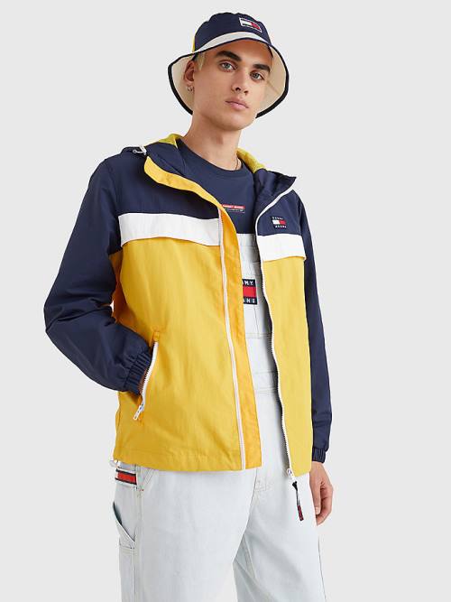 Tommy Hilfiger Badge Chicago Windbreaker Jassen Heren Geel | TH680JPN