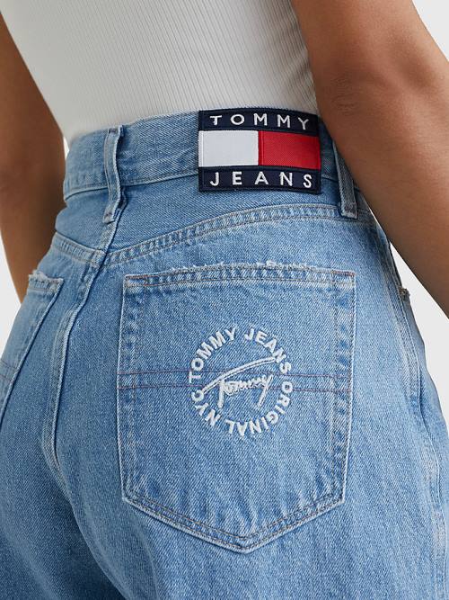 Tommy Hilfiger Betsy Mid Rise Loose Jeans Dames Denim | TH258KAL