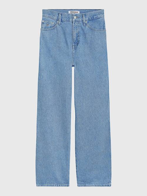 Tommy Hilfiger Betsy Mid Rise Loose Jeans Dames Denim | TH258KAL