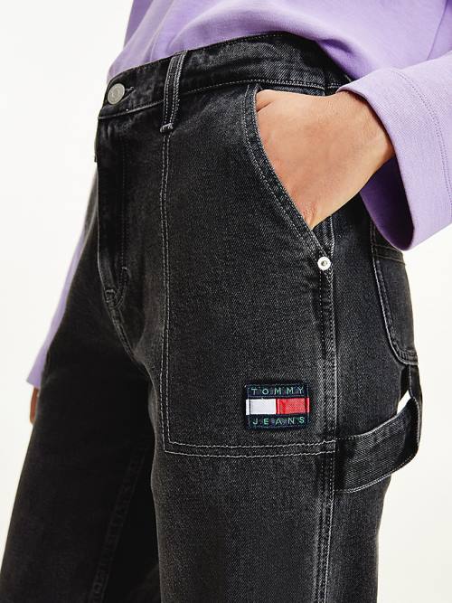 Tommy Hilfiger Betsy Mid Rise Straight Carpenter Jeans Dames Denim | TH467ZVI