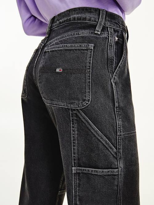 Tommy Hilfiger Betsy Mid Rise Straight Carpenter Jeans Dames Denim | TH467ZVI