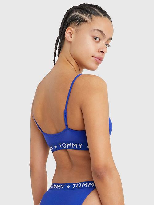 Tommy Hilfiger Bikini Bralette Zwemkleding Dames Blauw | TH392CLH