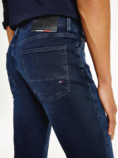 Tommy Hilfiger Bleecker Slim Faded Jeans Heren Denim | TH679NVD