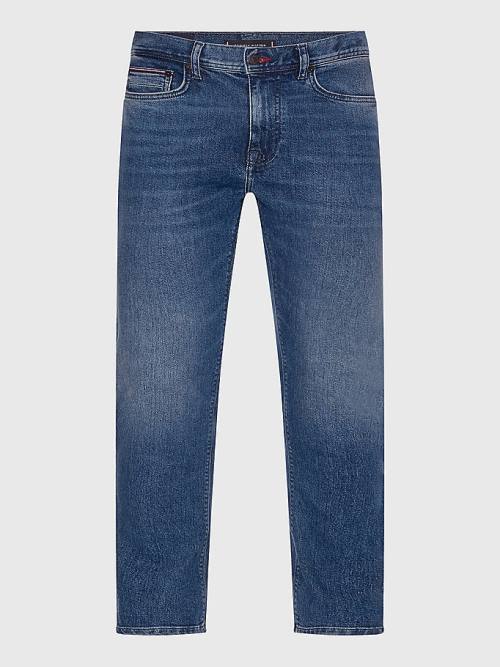 Tommy Hilfiger Bleecker Slim Faded Jeans Heren Denim | TH934CHA