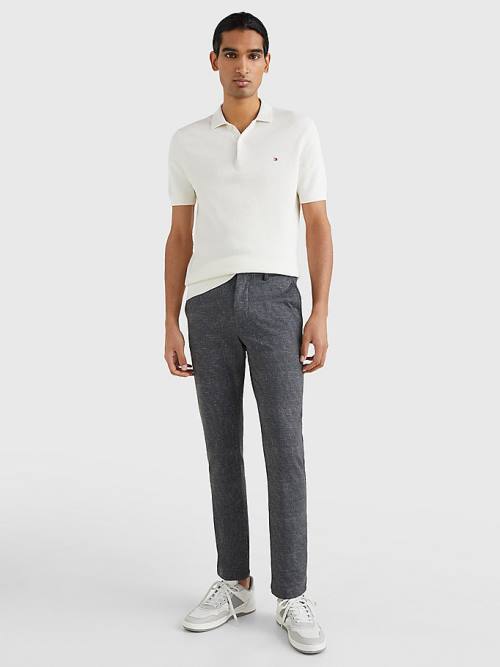 Tommy Hilfiger Bleecker Slim Fit Jersey Broek Heren Grijs | TH130LQZ