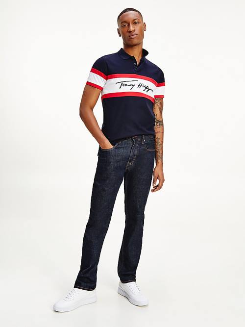 Tommy Hilfiger Bleecker Slim Jeans Heren Denim | TH197TAZ