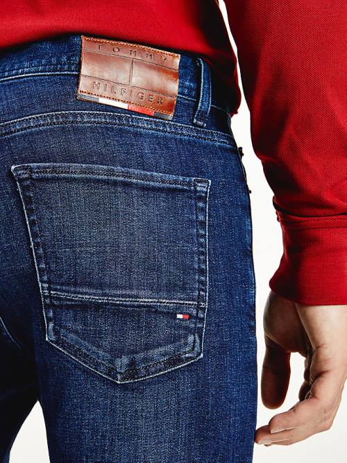 Tommy Hilfiger Bleecker Slim Jeans Heren Denim | TH940CRJ