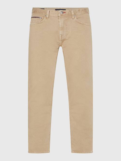 Tommy Hilfiger Bleecker Slim Solid Colour Jeans Heren Denim | TH807ZLM