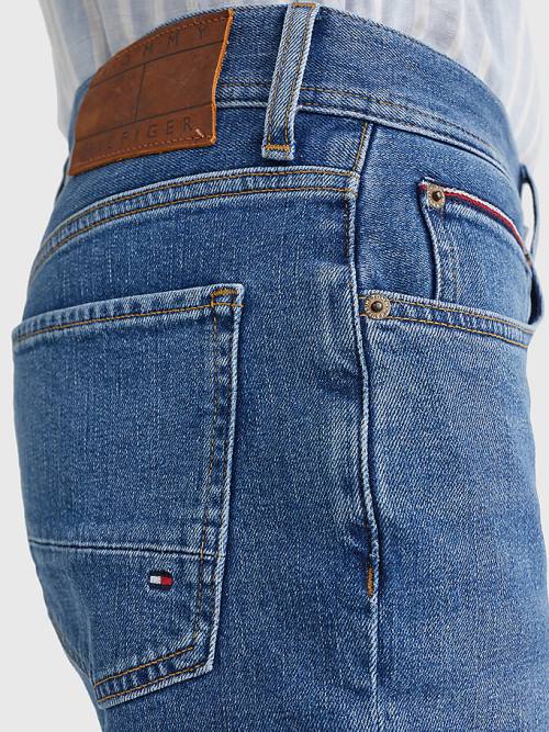 Tommy Hilfiger Brooklyn Faded Regular Korte Broek Heren Denim | TH501IGW