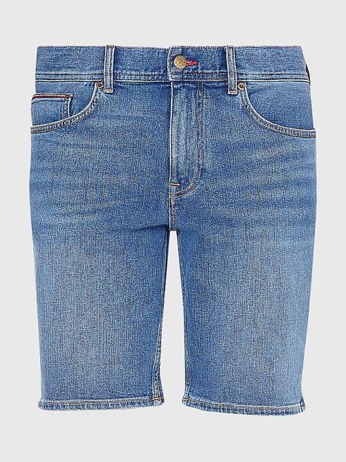 Tommy Hilfiger Brooklyn Faded Regular Korte Broek Heren Denim | TH501IGW