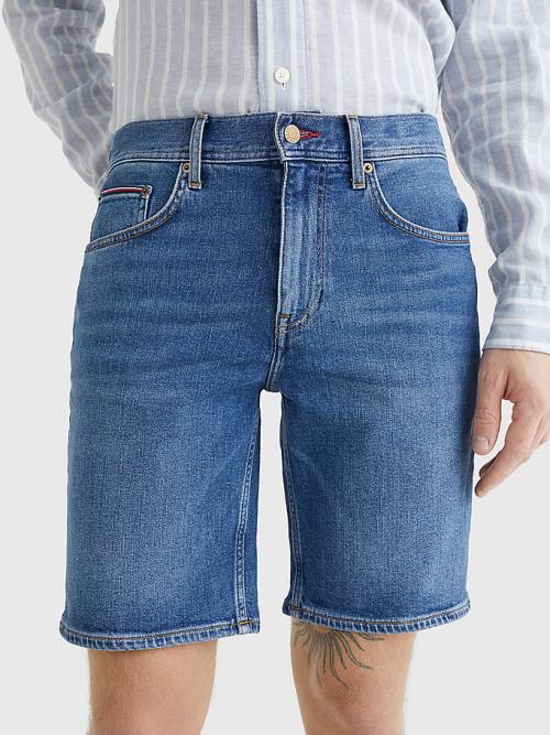 Tommy Hilfiger Brooklyn Faded Regular Korte Broek Heren Denim | TH501IGW