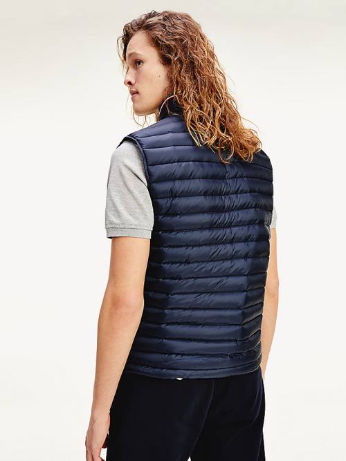 Tommy Hilfiger CORE PACKABLE DOWN VEST Jassen Heren Blauw | TH092OHK