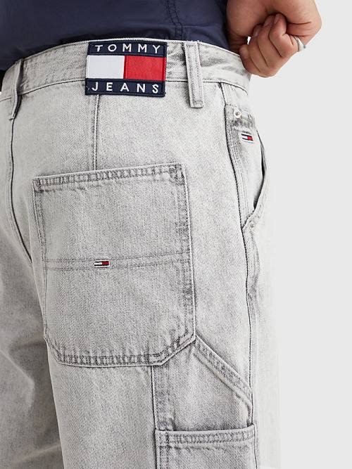 Tommy Hilfiger Carpenter Relaxed Fit Denim Korte Broek Heren Denim | TH368UYW