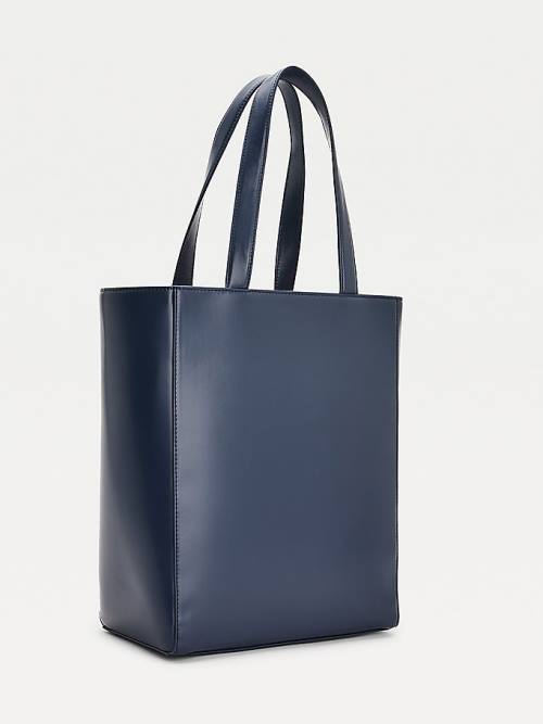 Tommy Hilfiger Charm Tote Tassen Dames Blauw | TH518YJR