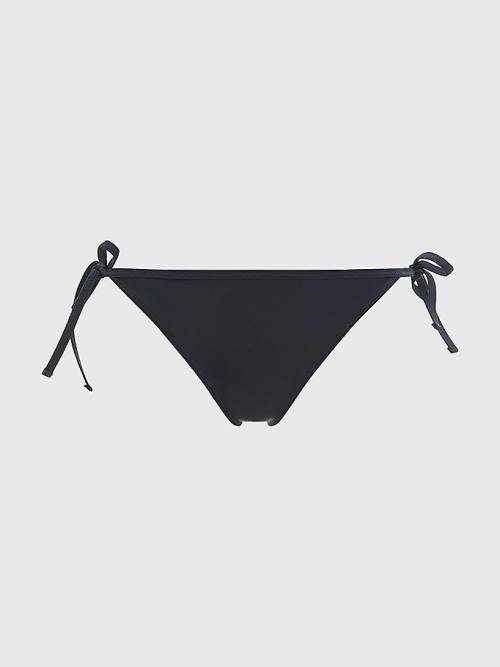 Tommy Hilfiger Cheeky Side Tie Bikini Bottoms Zwemkleding Dames Blauw | TH390AKP