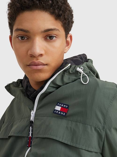 Tommy Hilfiger Chicago Windbreaker Jassen Heren Groen | TH594DLI