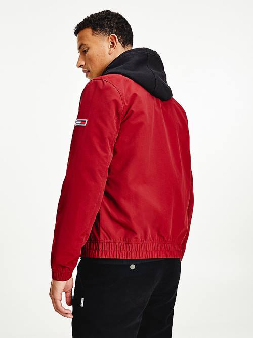 Tommy Hilfiger Classics Bomber Jassen Heren Rood | TH190GBV