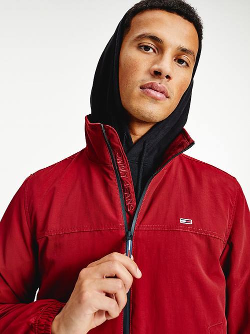 Tommy Hilfiger Classics Bomber Jassen Heren Rood | TH190GBV