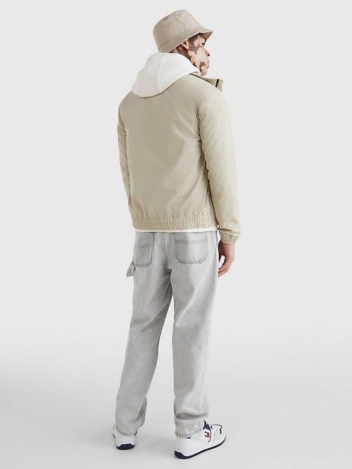 Tommy Hilfiger Classics Bomber Jassen Heren Beige | TH547AOV