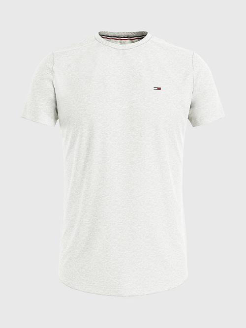 Tommy Hilfiger Classics Slim Fit T-shirts Heren Wit | TH502QVX