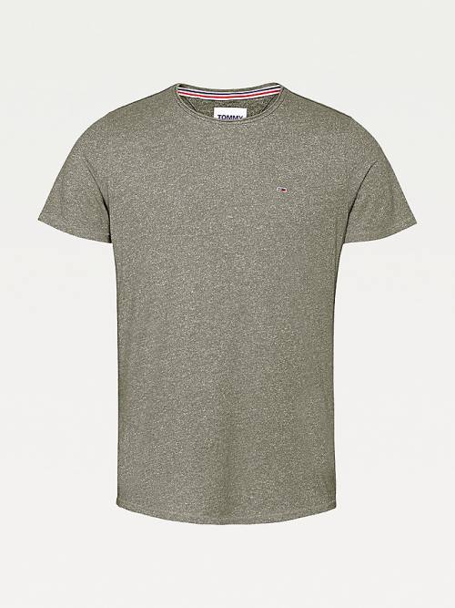 Tommy Hilfiger Classics Slim Fit T-shirts Heren Groen | TH540RMV