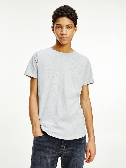 Tommy Hilfiger Classics Slim Fit T-shirts Heren Grijs | TH846RJN