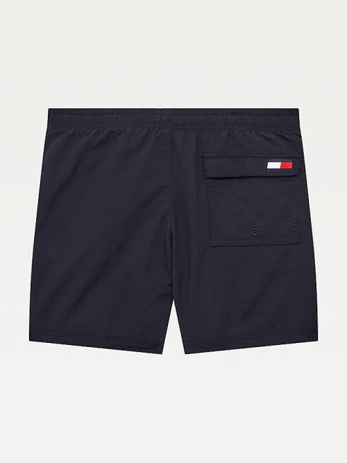 Tommy Hilfiger Colour-Blocked Mid Length Shorts Zwemkleding Jongens Blauw | TH748QGM