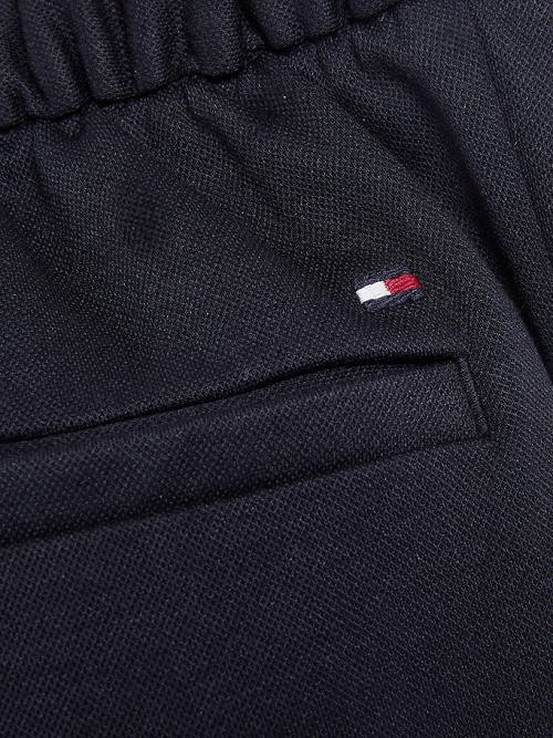 Tommy Hilfiger Comfort Jersey Pique Chinos Broek Jongens Blauw | TH028RBL