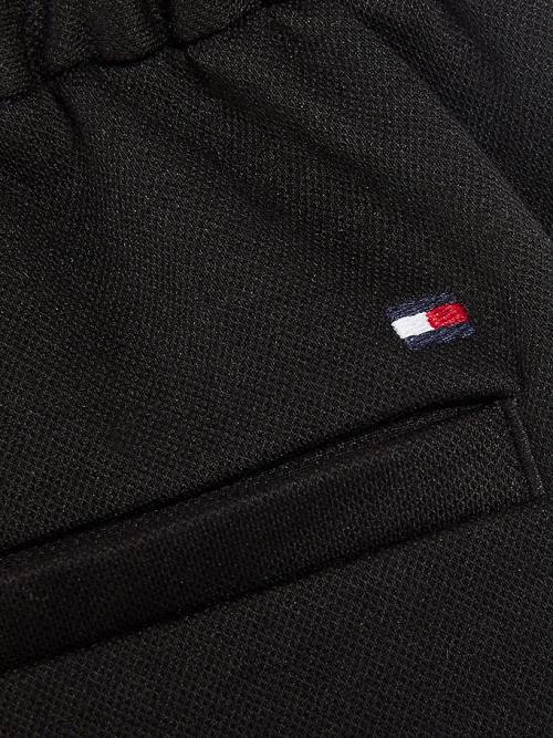 Tommy Hilfiger Comfort Jersey Pique Chinos Broek Jongens Zwart | TH803TRC