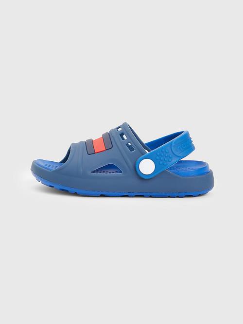 Tommy Hilfiger Comfy Flag Sandalen Jongens Blauw | TH718SWE