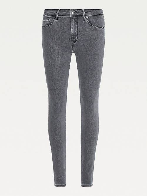 Tommy Hilfiger Como Mid Rise Skinny Jeans Dames Denim | TH536HCV