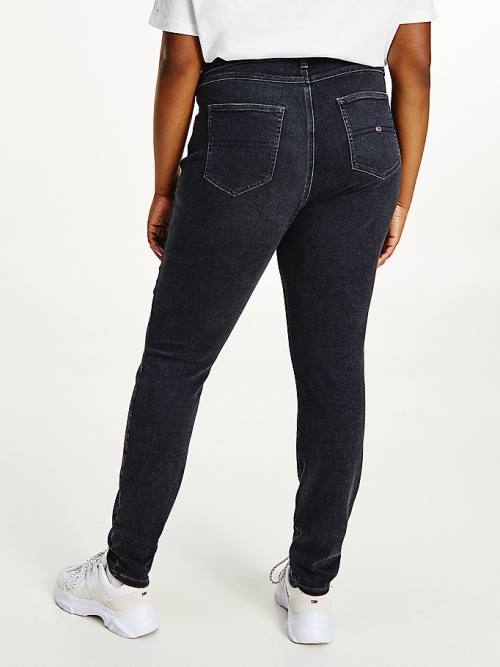 Tommy Hilfiger Curve Melany Ultra High Rise Super Skinny Jeans Dames Denim | TH876WFL