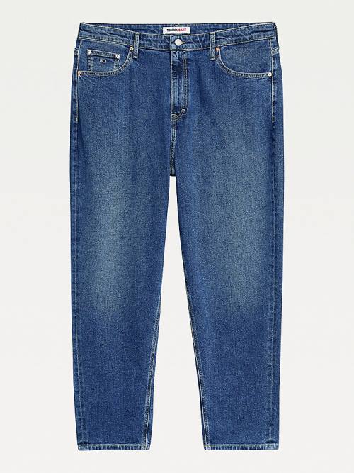 Tommy Hilfiger Curve Mom Ultra High Rise Tapered Jeans Dames Denim | TH302OHR