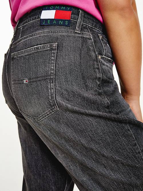 Tommy Hilfiger Curve Mom Ultra High Rise Tapered Jeans Dames Denim | TH320ATX