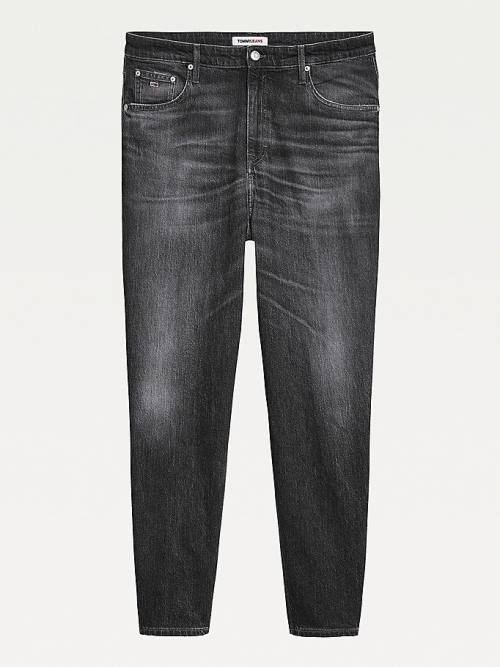 Tommy Hilfiger Curve Mom Ultra High Rise Tapered Jeans Dames Denim | TH320ATX