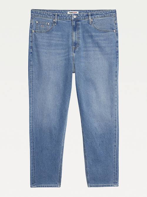 Tommy Hilfiger Curve Mom Ultra High Rise Tapered Jeans Dames Denim | TH915CFU