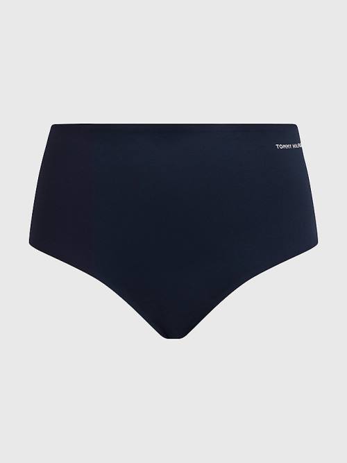 Tommy Hilfiger Curve TH Flex Bikini Bottoms Zwemkleding Dames Blauw | TH829ICX