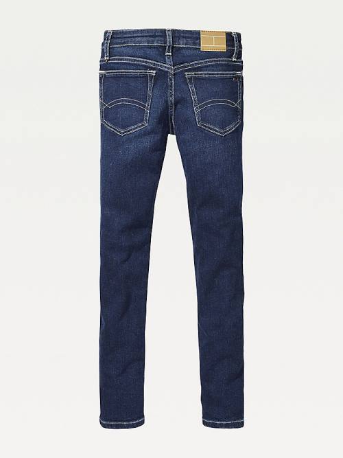 Tommy Hilfiger Dark Wash Skinny Jeans Jongens Denim | TH639JYQ