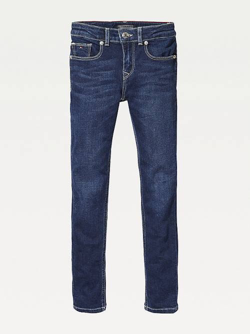 Tommy Hilfiger Dark Wash Skinny Jeans Meisjes Denim | TH528FGW